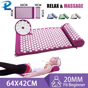 Massage Acupressure Mat 67cm*42cm Yoga Lotus Spike Acupuncture Mat Relieve Back Body Pain Spike Acupuncture Yoga
Massage Acupressure Mat 67cm*42cm Yoga Lotus Spike Acupuncture Mat Relieve Back Body Pain Spike Acupuncture Yoga