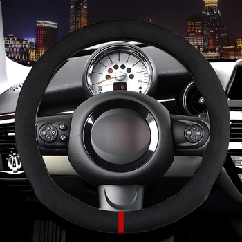 Carbon Fiber Cow Leather Car Steering Wheel Cover For BMW Mini F60 F56 F55 F54 R52 Cooper Clubman Cabrio Countryman 
Carbon Fiber Cow Leather Car Steering Wheel Cover For BMW Mini F60 F56 F55 F54 R52 Cooper Clubman Cabrio Countryman