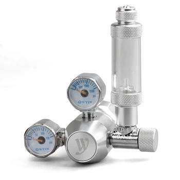 Aquarium CO2 Single Gauge Decompression Regulator Control Valve Interface G5/8 For Water Plants Fish Tank Manometer Accessories
Aquarium CO2 Single Gauge Decompression Regulator Control Valve Interface G5/8 For Water Plants Fish Tank Manometer Accessories