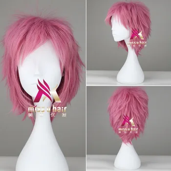Japan and South Korea Wig Air Bang Paragraph With Daily Harajuku Pink Marui Bunta Cosplay Wig 100% High Temperature Fiber 
Japan and South Korea Wig Air Bang Paragraph With Daily Harajuku Pink Marui Bunta Cosplay Wig 100% High Temperature Fiber
