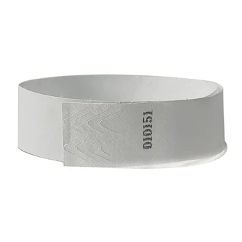 Solid White Color 3/4 inch Tyvek Wristbands Suitable for Parties Events 500 piece Free Shipping 
Solid White Color 3/4 inch Tyvek Wristbands Suitable for Parties Events 500 piece Free Shipping