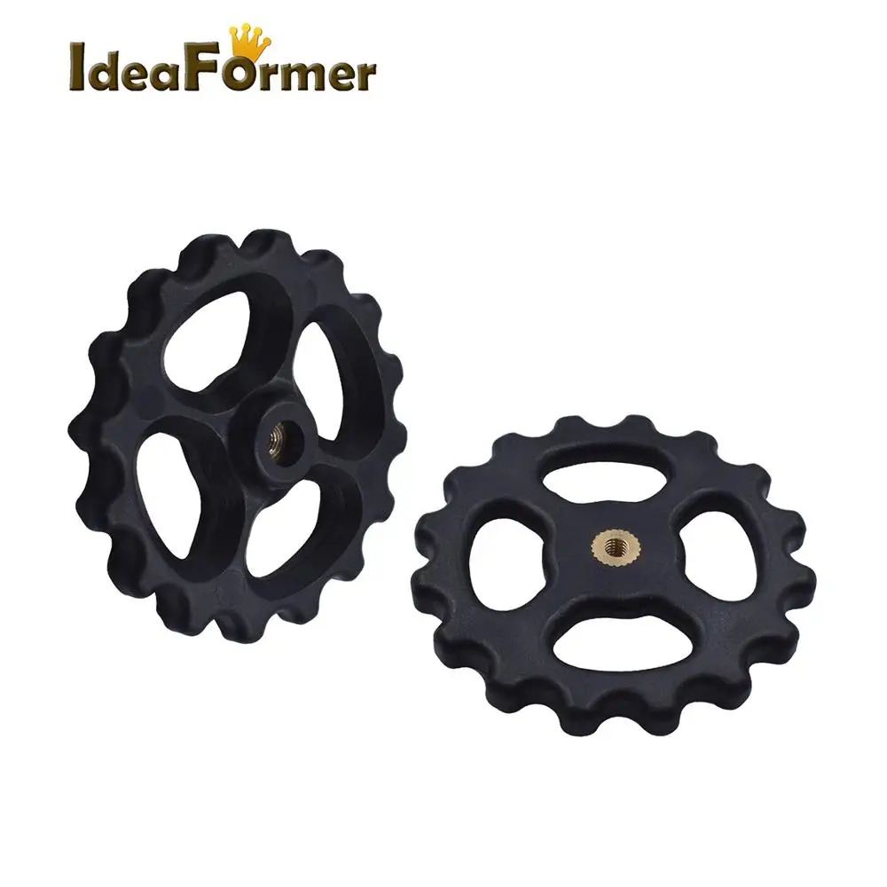 2/4pcs 3D Printer Parts Auto Leveling Nuts Upgraded Big Hand Twist Auto Leveling Nuts For CR-10/CR-10S 3D Printer
2/4pcs 3D Printer Parts Auto Leveling Nuts Upgraded Big Hand Twist Auto Leveling Nuts For CR-10/CR-10S 3D Printer
