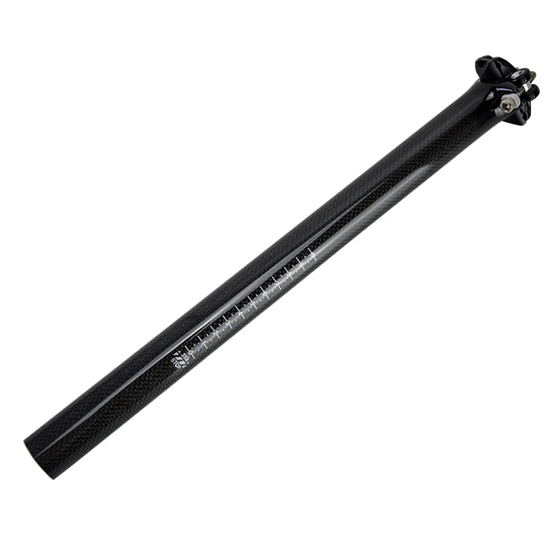 27.2mm 30.8mm 31.6mm Carbon fiber double nail joint seat post 350mm 400mm 450mm Mountain Road Bike Bicycle universal seat tube 
27.2mm 30.8mm 31.6mm Carbon fiber double nail joint seat post 350mm 400mm 450mm Mountain Road Bike Bicycle universal seat tube