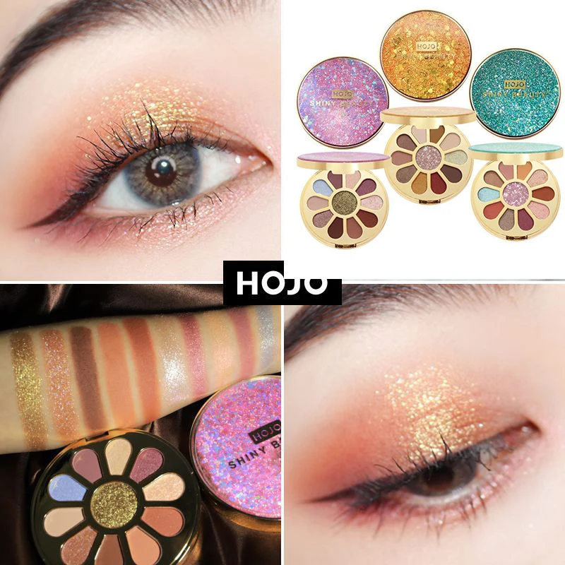 HOJO 11 Colors Shimmer Matte Luster Sand Eyeshadow Palette Pigmented Eye Shadow Powder Makeup Shiny Natural Nude Eyeshadow
HOJO 11 Colors Shimmer Matte Luster Sand Eyeshadow Palette Pigmented Eye Shadow Powder Makeup Shiny Natural Nude Eyeshadow