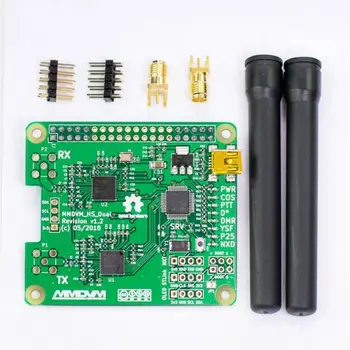 V1.3 MMDVM HS Dual Hat Duplex Hotspot P25 DMR YSF NXDN For Raspberry Pi MMDVM Duplex HotSPOT Modul
V1.3 MMDVM HS Dual Hat Duplex Hotspot P25 DMR YSF NXDN For Raspberry Pi MMDVM Duplex HotSPOT Modul