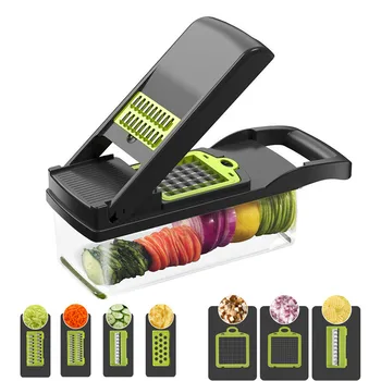 Vegetable Cutter Multi-functional Vegetable Fruits Slicer Potato Peeler Carrot Cheese Grater Vegetable Slicer Garlic Masher Tool
Vegetable Cutter Multi-functional Vegetable Fruits Slicer Potato Peeler Carrot Cheese Grater Vegetable Slicer Garlic Masher Tool