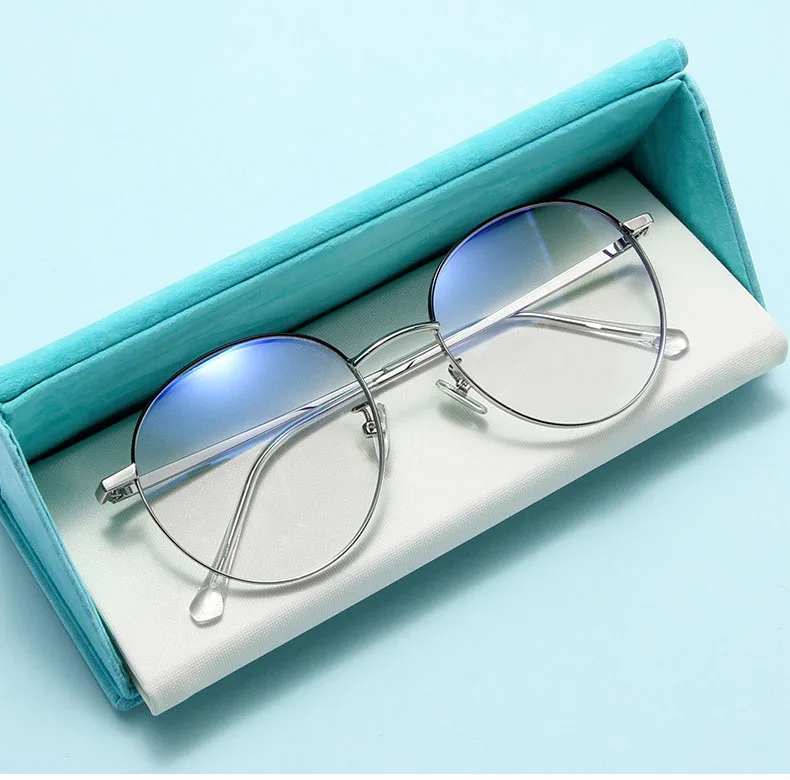 Owalne okulary korekcyjne z antyrefleksem – delikatne, metalowe cienkie ramki 11 H1026b682f5904560a4ac0dba9ae6e955b