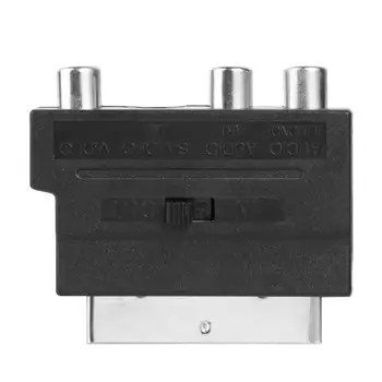 ALLOYSEED RCA 21Pin S-Video/AV/TV/Audio Converter Connector Adapter For SCART Euro Plug-in Scart Male to RCA Female Converter
ALLOYSEED RCA 21Pin S-Video/AV/TV/Audio Converter Connector Adapter For SCART Euro Plug-in Scart Male to RCA Female Converter
