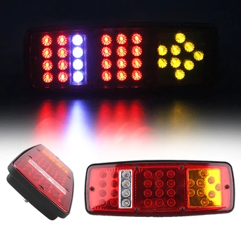 12V/24V Truck LED Tail Light Turn Signal Warning Light Signal Lamp is Suitable for Truck Energy Saving Waterproof Car Lamp
12V/24V Truck LED Tail Light Turn Signal Warning Light Signal Lamp is Suitable for Truck Energy Saving Waterproof Car Lamp