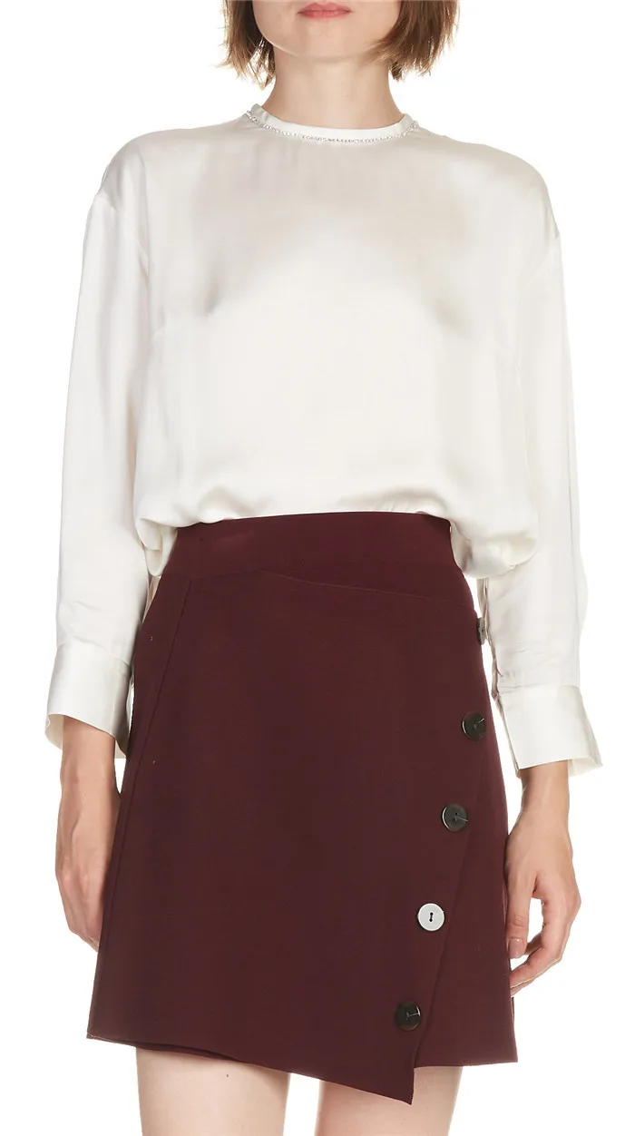 Sweet Irregular Button A Line Women Skirt Lady Asymmetric Casual Solid Color Mini Skirt Autumn Winter
Sweet Irregular Button A Line Women Skirt Lady Asymmetric Casual Solid Color Mini Skirt Autumn Winter