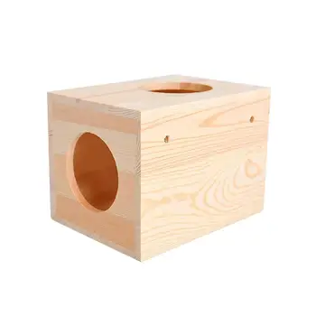 1PC Durable Safe Natural Wood Small Pet Summer House for Guinea Pig Hamster Small Animal Chinchilla
1PC Durable Safe Natural Wood Small Pet Summer House for Guinea Pig Hamster Small Animal Chinchilla