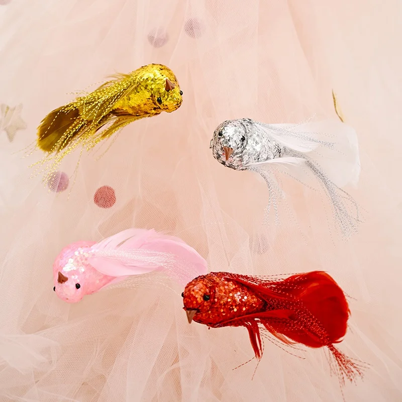 1 pair Christmas Decorations Creative New Bird Hairpin Red Bird Decoration Artificial Bird Floral Wedding Xmas Tree Decoration
1 pair Christmas Decorations Creative New Bird Hairpin Red Bird Decoration Artificial Bird Floral Wedding Xmas Tree Decoration