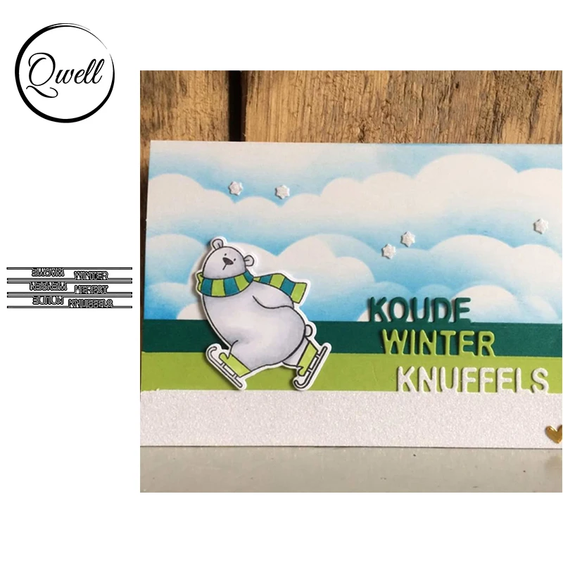 QWELL Cutting Dies Set WINTER HERFST Seasons Dutch DIY Scrapbooking Album Craft Cards Making Template 2020
QWELL Cutting Dies Set WINTER HERFST Seasons Dutch DIY Scrapbooking Album Craft Cards Making Template 2020