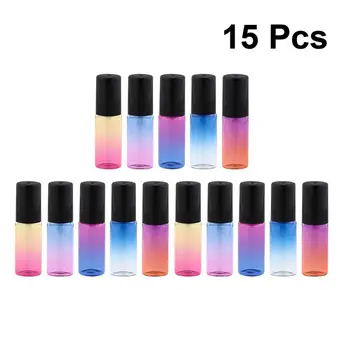 15PCS 5ML Roll-On Bottles Gradient Color Roller Bottles Portable Glass Roller Balls Bottles Refittable Glass Roller Bottles
15PCS 5ML Roll-On Bottles Gradient Color Roller Bottles Portable Glass Roller Balls Bottles Refittable Glass Roller Bottles