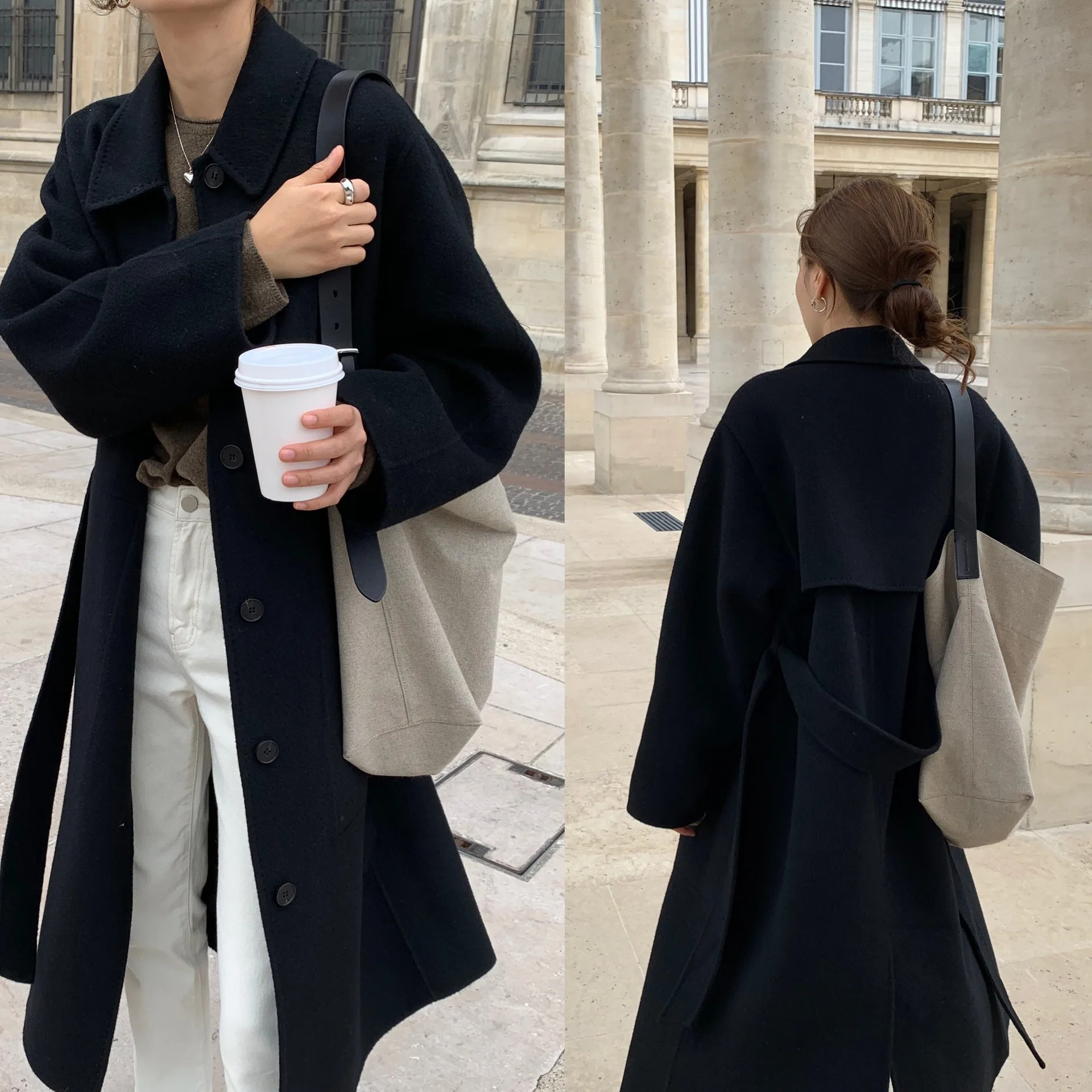 Women Winter High End Luxury Fashion Wool 90% Handmade Coat Elegant Women Double Faced Wool X-Long Coat with Belt
Women Winter High End Luxury Fashion Wool 90% Handmade Coat Elegant Women Double Faced Wool X-Long Coat with Belt