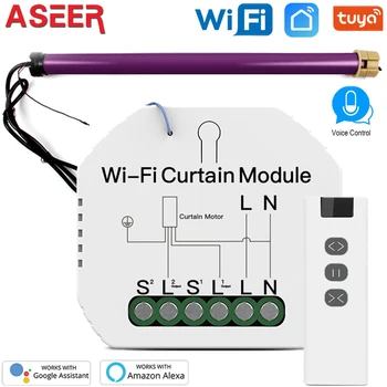 ASEER 1 Gang 2 Gang Switch Module,1Gang-2Gang 2way WIFI Dimmer Switch Module,Smart WIFI Curtain Switch Module,Works Google,Alexa
ASEER 1 Gang 2 Gang Switch Module,1Gang-2Gang 2way WIFI Dimmer Switch Module,Smart WIFI Curtain Switch Module,Works Google,Alexa