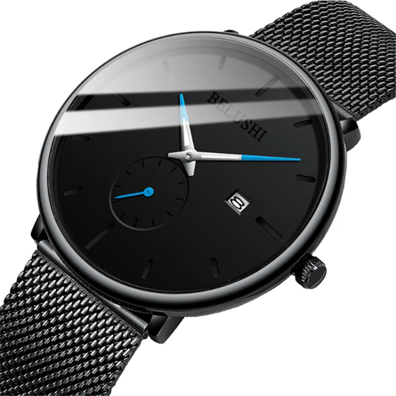 BELUSHI Men's Watch Independent Second Dial Calendar Display Men's Watch Business Simple Waterproof Quartz Watch Top Brand Watch
BELUSHI Men's Watch Independent Second Dial Calendar Display Men's Watch Business Simple Waterproof Quartz Watch Top Brand Watch