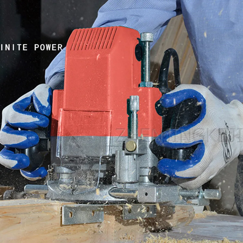 Woodworking Trimming Machine Handheld Engraving Multifunction Trimmer 2200/1800/W Slotting Machine Bakelite Milling Tenon Tools
Woodworking Trimming Machine Handheld Engraving Multifunction Trimmer 2200/1800/W Slotting Machine Bakelite Milling Tenon Tools