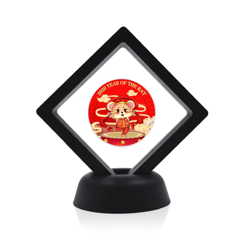 Symbol of The Year 2020 Rat Coins Collectibles Silver Plated Coin Challenge Coin with Box Ornaments for New Year Gift
Symbol of The Year 2020 Rat Coins Collectibles Silver Plated Coin Challenge Coin with Box Ornaments for New Year Gift
