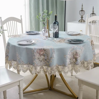 Luxury European Round Table Tablecloth Round Lace Big Flower Oval Household Coffee Table Tablecloth Western Tablecloth
Luxury European Round Table Tablecloth Round Lace Big Flower Oval Household Coffee Table Tablecloth Western Tablecloth