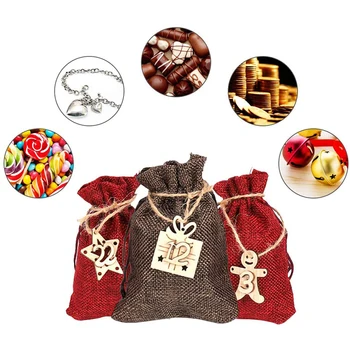 Christmas Countdown Calendar Bag for Filling DIY Advent Calendar Set with Drawstring Resusable for Christmas JA55
Christmas Countdown Calendar Bag for Filling DIY Advent Calendar Set with Drawstring Resusable for Christmas JA55