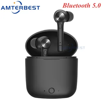 AMTERBEST HI TWS Wireless Bluetooth 5.0 Earphone Stereo Sport Earbuds Headset with Charging Box Built-in Microphone for Phones
AMTERBEST HI TWS Wireless Bluetooth 5.0 Earphone Stereo Sport Earbuds Headset with Charging Box Built-in Microphone for Phones