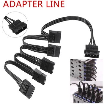 Pohiks 1PC 4Pin 1007-18AWG Power Adapter Line Cable 5 Serial Straight Hard Drive Powerful Wire Lines
Pohiks 1PC 4Pin 1007-18AWG Power Adapter Line Cable 5 Serial Straight Hard Drive Powerful Wire Lines
