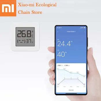 In Stock Xiaomi Mijia Bluetooth Thermometer 2 Wireless Smart Electric Digital Hygrometer Thermometer Humidity Sensor Mijia APP
In Stock Xiaomi Mijia Bluetooth Thermometer 2 Wireless Smart Electric Digital Hygrometer Thermometer Humidity Sensor Mijia APP