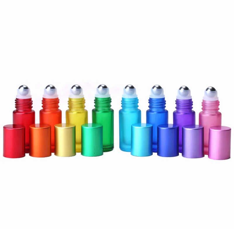 10Pcs/set 5ml Portable Roller Essential Oil Thick Glass Bottle Perfume Vial Frosted Mini Container Rollerball Bottle 8 Colors
10Pcs/set 5ml Portable Roller Essential Oil Thick Glass Bottle Perfume Vial Frosted Mini Container Rollerball Bottle 8 Colors