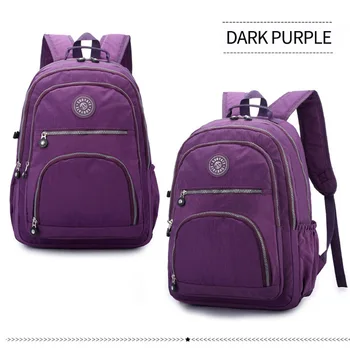 Backpack Zipper Nylon Backpack Large Capacity Waterproof Lightweight Multi-pocket Backpack Women
Backpack Zipper Nylon Backpack Large Capacity Waterproof Lightweight Multi-pocket Backpack Women