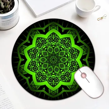 New Mandala Patterned Mousepad Computer Laptop Mice Mat Natural Rubber Round Mouse Pad
New Mandala Patterned Mousepad Computer Laptop Mice Mat Natural Rubber Round Mouse Pad