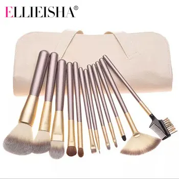 ELLIEISHA Pink Makeup brushes set Professional Natural goat hair brushes Foundation Powder Contour Eyeshadow make up brushes
ELLIEISHA Pink Makeup brushes set Professional Natural goat hair brushes Foundation Powder Contour Eyeshadow make up brushes