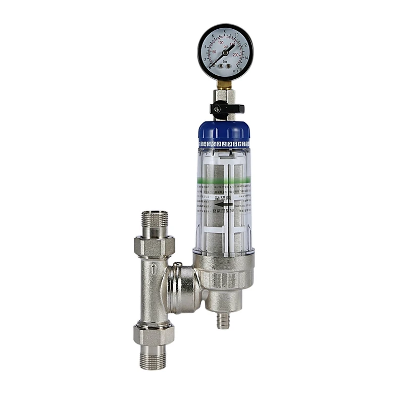 1 inch to 3/4 inch Scraping Section 10,000 Forward Filter Water Purifier Pre-Filter Backwash Universal Installation Pre-Filter
1 inch to 3/4 inch Scraping Section 10,000 Forward Filter Water Purifier Pre-Filter Backwash Universal Installation Pre-Filter