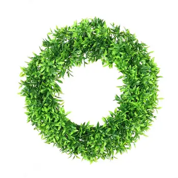 Simulate Bamboo Leaf Garland Front Door Wreaths Artificial Greenery Hanging Home Party Wedding Party Home Decor Accessory
Simulate Bamboo Leaf Garland Front Door Wreaths Artificial Greenery Hanging Home Party Wedding Party Home Decor Accessory