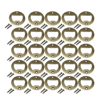 100PCS Bottle Opener , Round DIY Bottle Opener Hardware Kit Hardware Parts with Screws ,Bronze
100PCS Bottle Opener , Round DIY Bottle Opener Hardware Kit Hardware Parts with Screws ,Bronze