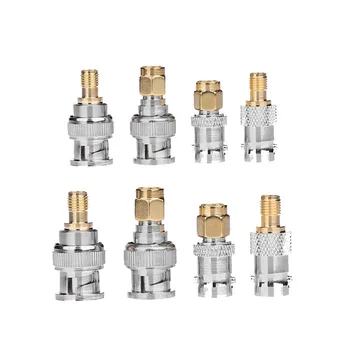 8 Pcs BNC To SMA Type Male Female RF Kit Adapter Connector Test Converter inner conductor beryllium or tin brass goldplated F826
8 Pcs BNC To SMA Type Male Female RF Kit Adapter Connector Test Converter inner conductor beryllium or tin brass goldplated F826