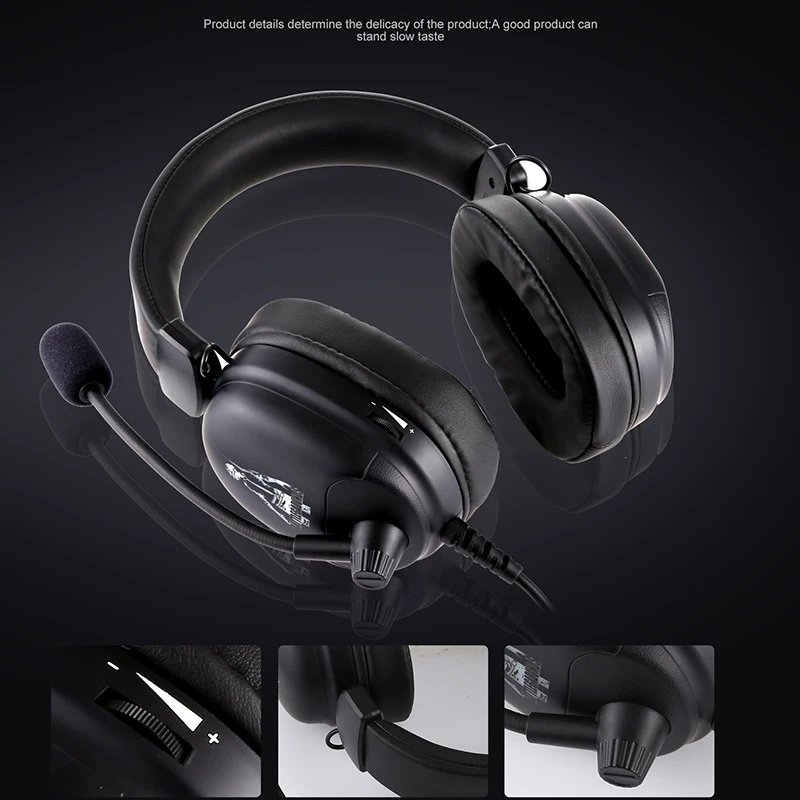 HAMTOD V6800 Dual 3.5mm + USB Interface Wired Gaming Headset, Cable Length: 2.1m
HAMTOD V6800 Dual 3.5mm + USB Interface Wired Gaming Headset, Cable Length: 2.1m