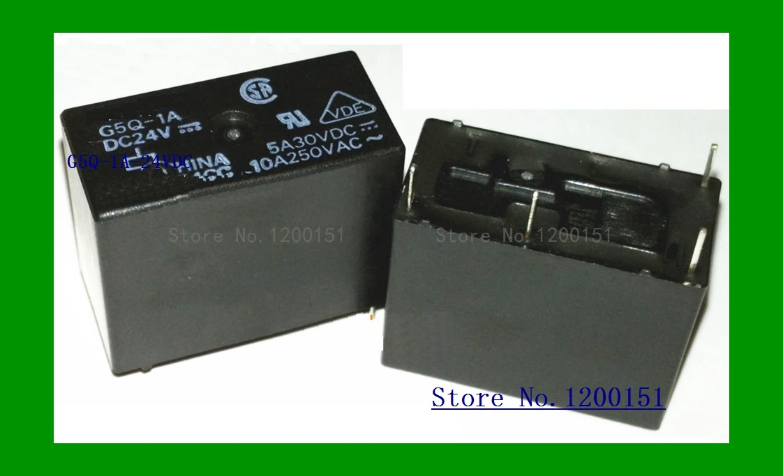 G5Q-1A-24VDC G5Q-1A 10A 24VDC реле DIP4 | Электронные компоненты и принадлежности