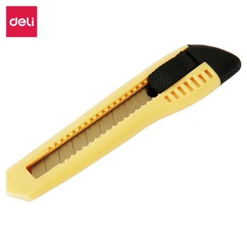 Deli large universal office furniture utility knife / paper cutter manual lock color random office shool tools supplies 2003
Deli large universal office furniture utility knife / paper cutter manual lock color random office shool tools supplies 2003