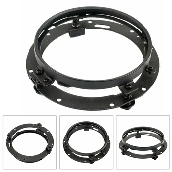 7 Inch Black Round LED Headlight Mounting Bracket Ring Lightweight Stainless Steel Construction For Jeep Wrangler JK TJ
7 Inch Black Round LED Headlight Mounting Bracket Ring Lightweight Stainless Steel Construction For Jeep Wrangler JK TJ