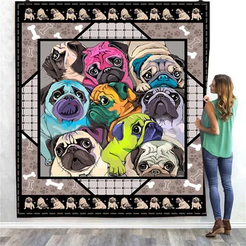 3D Dog Cat Printed Summer Quilt Blanket For Bed Twin Full/Queen King Size Customize
3D Dog Cat Printed Summer Quilt Blanket For Bed Twin Full/Queen King Size Customize