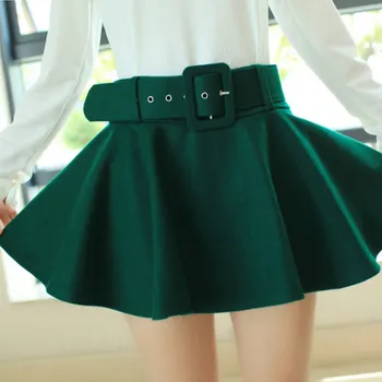 Fashion Autumn Winter Hairy Plus Size High Waist Saias Femininas Casual Mini Skirt Women Pleated Skirts A-line Skirt 
Fashion Autumn Winter Hairy Plus Size High Waist Saias Femininas Casual Mini Skirt Women Pleated Skirts A-line Skirt