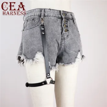 CEA.HARNESS 2019 Fashion Cool Gothic Pu Leather Garter Belt Waist Straps Thigh High Leg Harness Suspender For Shorts Jeans Pant
CEA.HARNESS 2019 Fashion Cool Gothic Pu Leather Garter Belt Waist Straps Thigh High Leg Harness Suspender For Shorts Jeans Pant