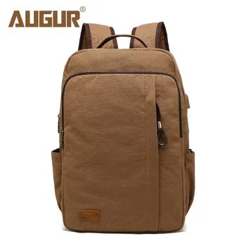 AUGUR Men's Backpack Large Capacity Laptop Bags Fashion School Bags Canvas Shoulder Bag Vintage Travel Backpack 
AUGUR Men's Backpack Large Capacity Laptop Bags Fashion School Bags Canvas Shoulder Bag Vintage Travel Backpack