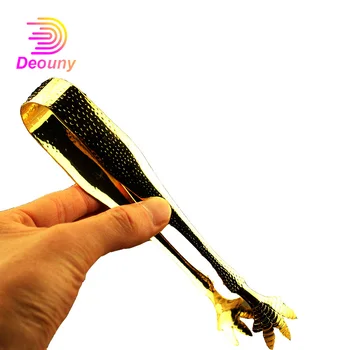 DEOUNY Round Ice Hockey Ice Tongs Wine Stainless Steel Cocktail Bar Home Creative Grain Ice Cube Tool Silver 7" Overall Length 
DEOUNY Round Ice Hockey Ice Tongs Wine Stainless Steel Cocktail Bar Home Creative Grain Ice Cube Tool Silver 7" Overall Length