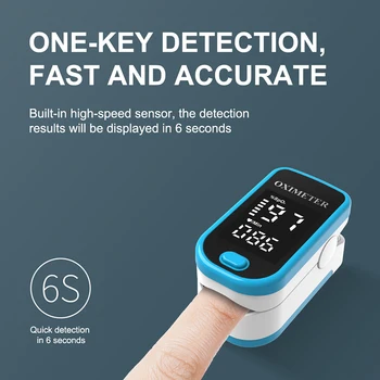 Medical Portable Finger Pulse Oximeter blood oxygen Heart Rate Saturation Meter OLED Oximetro de dedo Saturometro Monitor