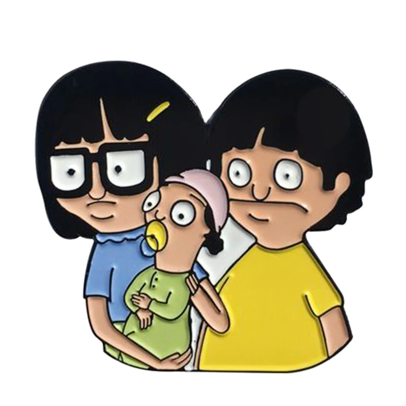 Bob's Burgers brooch cute cartoon badges family pin funny gift
Bob's Burgers brooch cute cartoon badges family pin funny gift