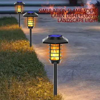 Solar LED Flame Lamp 48/66led Landscape Lights Garden Lawn Lamp Outdoor Solar LED Fire Lights Torch Light Yard Decoration
Solar LED Flame Lamp 48/66led Landscape Lights Garden Lawn Lamp Outdoor Solar LED Fire Lights Torch Light Yard Decoration