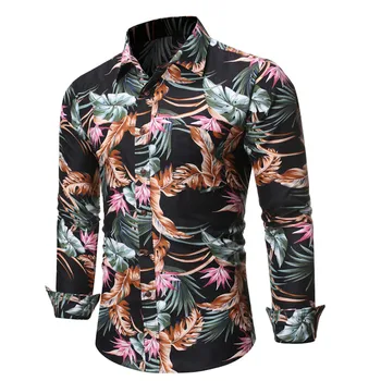 Men's Spring Summer Casual Slim Printed Long Sleeve Shirts Top Beach Blouse 2020 hot new products Spot supplier Dropshipping Hot
Men's Spring Summer Casual Slim Printed Long Sleeve Shirts Top Beach Blouse 2020 hot new products Spot supplier Dropshipping Hot
