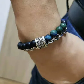 tiger eyes Bracelet stone with Natural Frosted Agates Stone Man's Fashion style Everything is new Jewelry
tiger eyes Bracelet stone with Natural Frosted Agates Stone Man's Fashion style Everything is new Jewelry